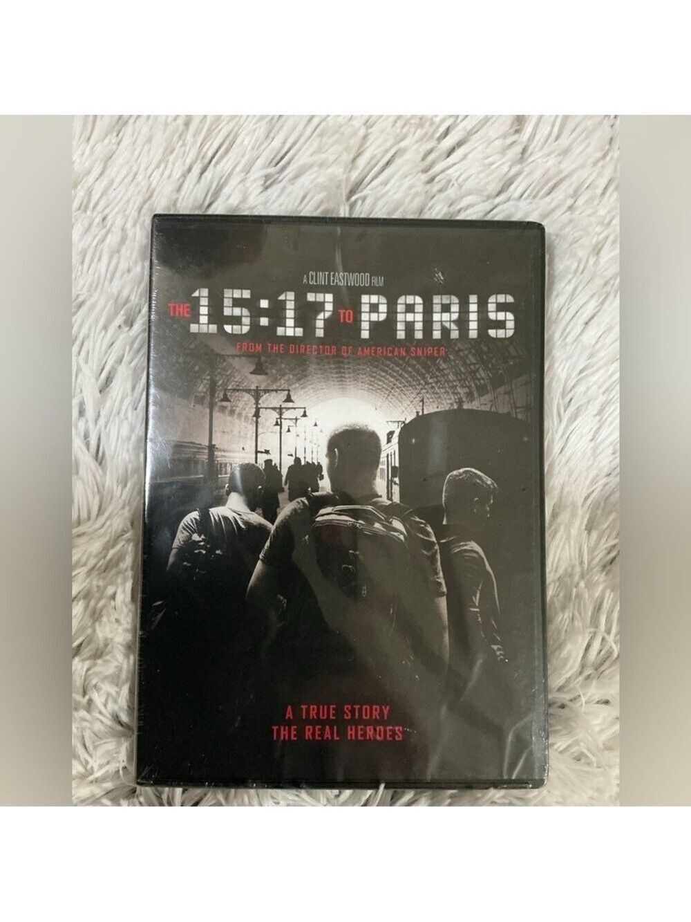 Warner Bros The 15:17 to Paris True Story DVD